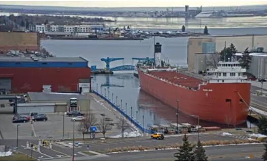 Harbor on Lake Superior in Duluth Minnesota